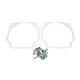 Adapter frame for automotive lenses N5
