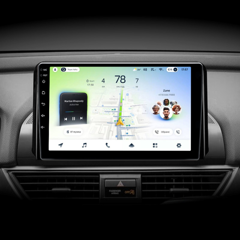 Fahrzeugradio Teyes CC4L 4+64 GB für Honda Accord 10. Generation (2017–2021, Modell A) – 9 Zoll