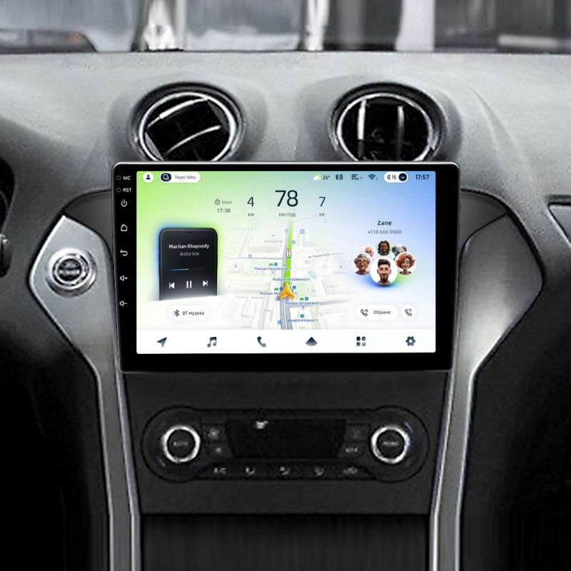 Android head unit Teyes CC4L 4+64 Gb Ford Mondeo 4 2011-2014 10"