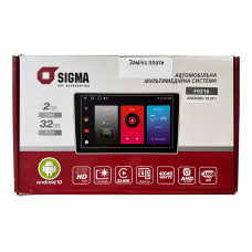 Car multimedia system SIGMA F9216 ANDROID 10 2+32 Gb (9") (Refurbished)