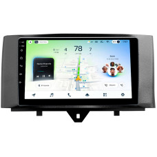 Odtwarzacz multimedialny Teyes CC4L 6+64 GB do Mercedes-Benz Smart Fortwo 2 (2010–2015, F1), 9-calowy.