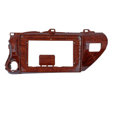Adapter frame (for car) Toyota Hilux Pick Up AN120 2015-2020 Mahogany 10"