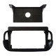 Adapter frame (for car) Fiat 500 2007-2015 Black 9"