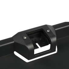 License plate holder for rearview camera mounting