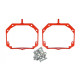 Adapter frame for automotive lenses N55C