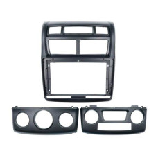Adapter frame (for car) Kia Sportage 2 2004-2010 black 9"