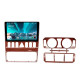 Android head unit Teyes CC4 6+64 Gb Mercedes-Benz E-Class W210 1996-2002 Wooden 9" 2k