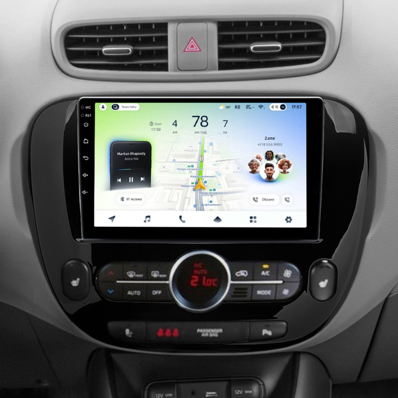 Stamm-Magnetophon Teyes CC4L 4+64 GB für Kia Soul 2 PS (2013–2019) (A) 9