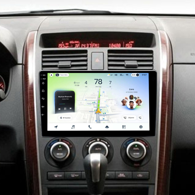 Android head unit Teyes CC4L 6+64 Gb Mazda CX-9 TB 2006-2016 10"