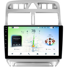 Android head unit Teyes CC4L 6+64 Gb Peugeot 307 1 2001-2008 9"