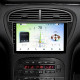 Android head unit Teyes CC4L 4+64 Gb Peugeot 607 2004-2010 9" (L1)