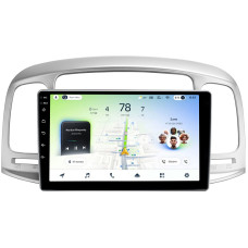 Android head unit Teyes CC4L 4+64 Gb Hyundai Accent 3 2006-2011 9"