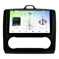 Android head unit Teyes CC4L 6+64 Gb Ford Focus 2 2004-2014 AT AC Black 9"