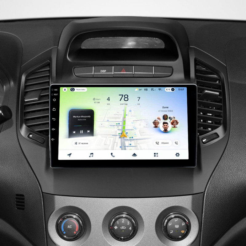 Android head unit Teyes CC4L 6+64 Gb Geely GC6 1 2014-2016 9"