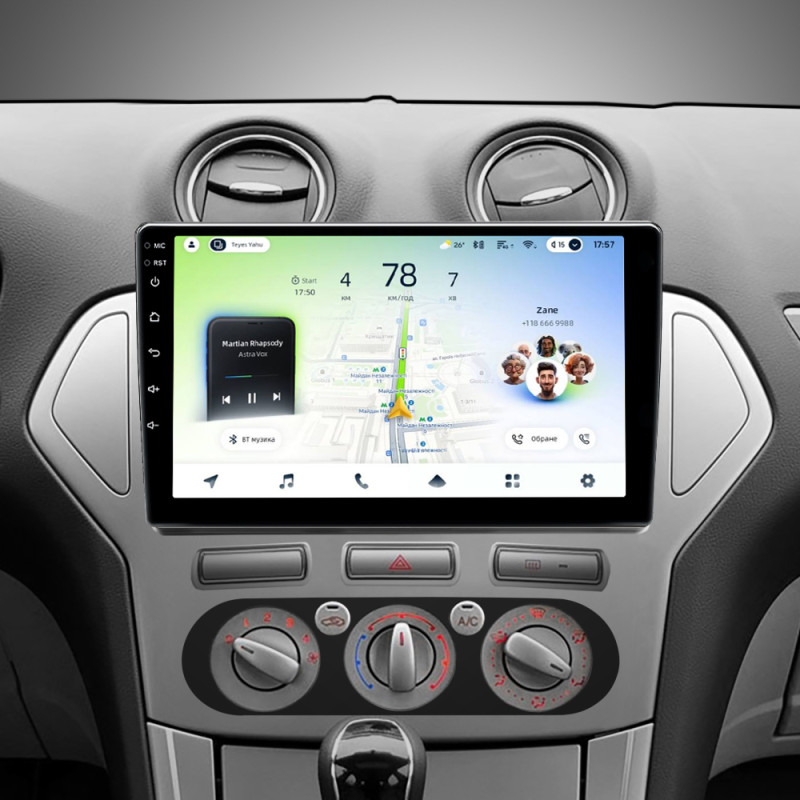Android head unit Teyes CC4L 4+64 Gb Ford Mondeo 4 2006-2010 10"