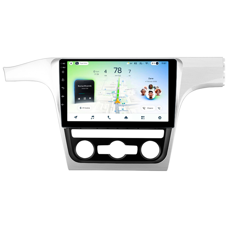 Android head unit Teyes CC4L 4+64 Gb Volkswagen Passat 7 B7 NMS 2015-2018 (F2) 10"