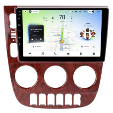 Android head unit Teyes CC4L 4+64 Gb Mercedes Benz M-Class ML320 W163 ML320 2003-2005 LHD WOODEN 9"