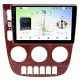 Android head unit Teyes CC4L 4+64 Gb Mercedes Benz M-Class ML320 W163 ML320 2003-2005 LHD WOODEN 9"