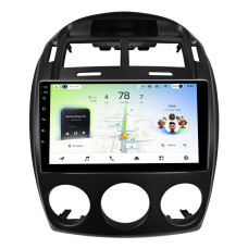 Android head unit Teyes CC4L 4+64 Gb Kia Cerato 1 LD 2005-2006 Manual Black 9"
