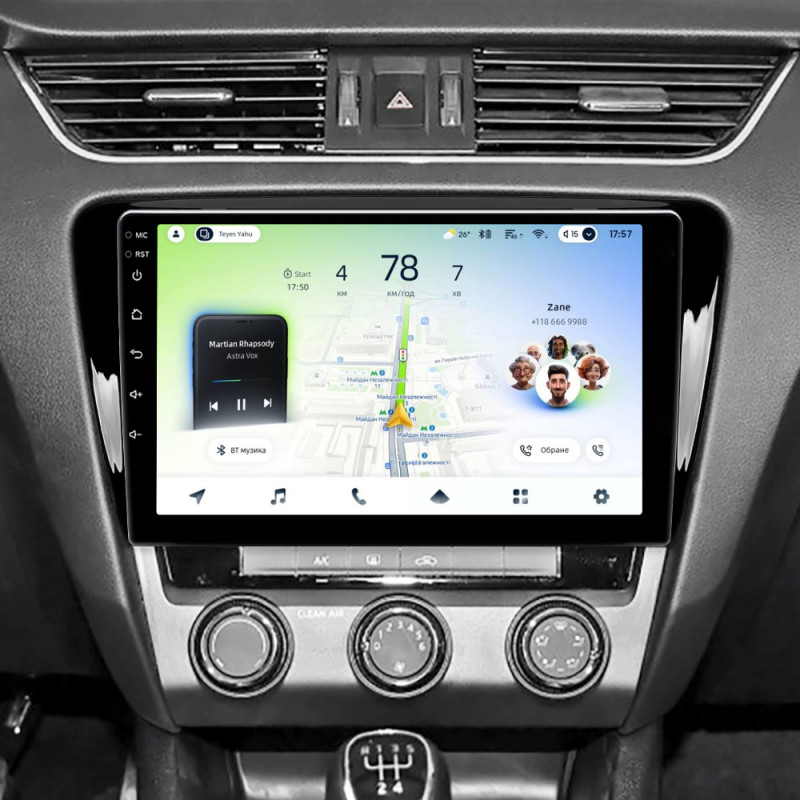 Štátní magnetofon Teyes CC4L 6+64 GB Škoda Octavia 3 A7 2013–2018 (A) 10