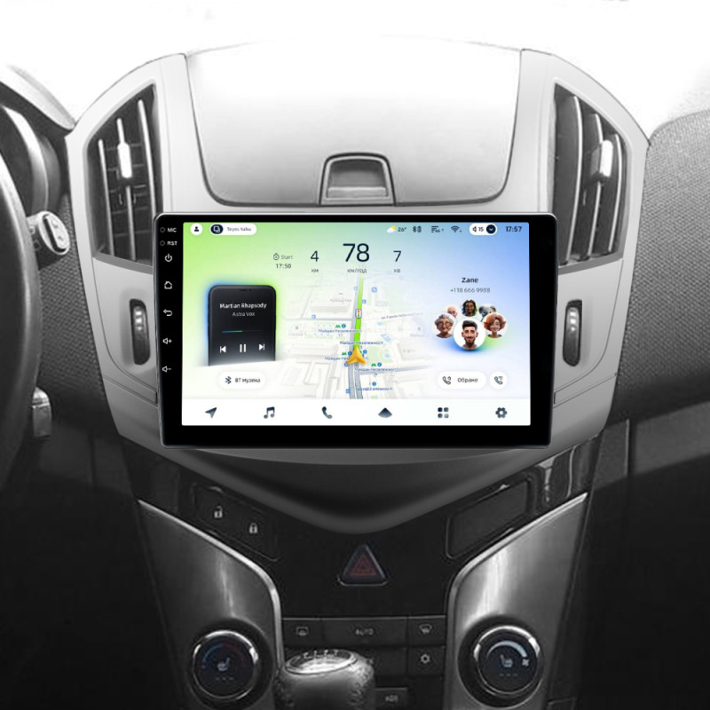 Android head unit Teyes CC4L 6+64 Gb Chevrolet Cruze J300 J308 2012-2015 9" (L1)
