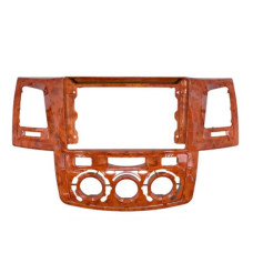 Adapter frame (for car) Toyota Fortuner 1 AN50 AN60 HILUX Revo Vigo 2008-2014 brown 9"