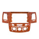 Adapter frame (for car) Toyota Fortuner 1 AN50 AN60 HILUX Revo Vigo 2008-2014 brown 9"