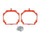 Adapter frame for automotive lenses N104