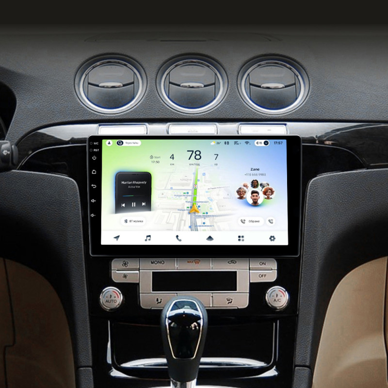 Android head unit Teyes CC4L 6+64 Gb Ford S-MAX 1 2006-2015 (F1) 9"