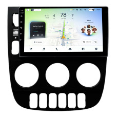 Android head unit Teyes CC4L 6+64 Gb Mercedes Benz M-Class ML320 W163 ML320 2003-2005 LHD BLACK 9"