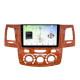 Android head unit Teyes CC4L 6+64 Gb Toyota Fortuner 1 AN50 AN60 HILUX Revo Vigo 2008-2014 brown 9"