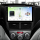 Android head unit Teyes CC4L 4+64 Gb Subaru Forester 3 SH 2007-2013 For Subaru Impreza GH GE 2007-2011 9"