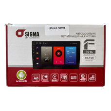 Car multimedia system SIGMA F9216 ANDROID 10 2+32 Gb (9") (Refurbished)