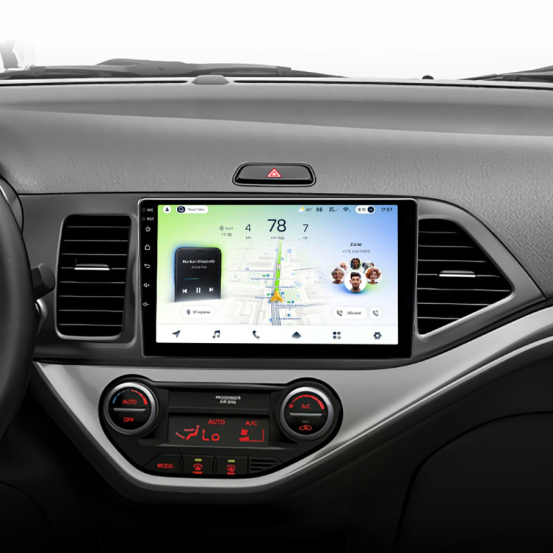 Android head unit Teyes CC4L 4+64 Gb Kia Morning 2011-2017 9"