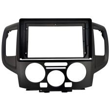 Adapter frame (for car) Nissan NV200 2010-2018 Black 9"