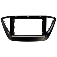 Adapter frame (for car) Hyundai Solaris 2 VERNA ACCENT 2016-2018 Black 9"