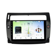 Android head unit Teyes CC4L 6+64 Gb Citroen C4 LA LC C-Triomphe C-Quatre 2004-2014 Black 9"