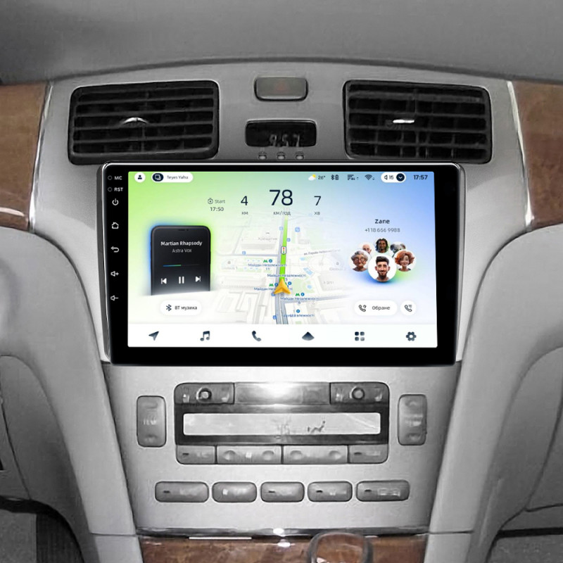 Android head unit Teyes CC4L 6+64 Gb Lexus ES300 ES 300 ES330 XV30 ES 330 2001-2006 9" (L2)