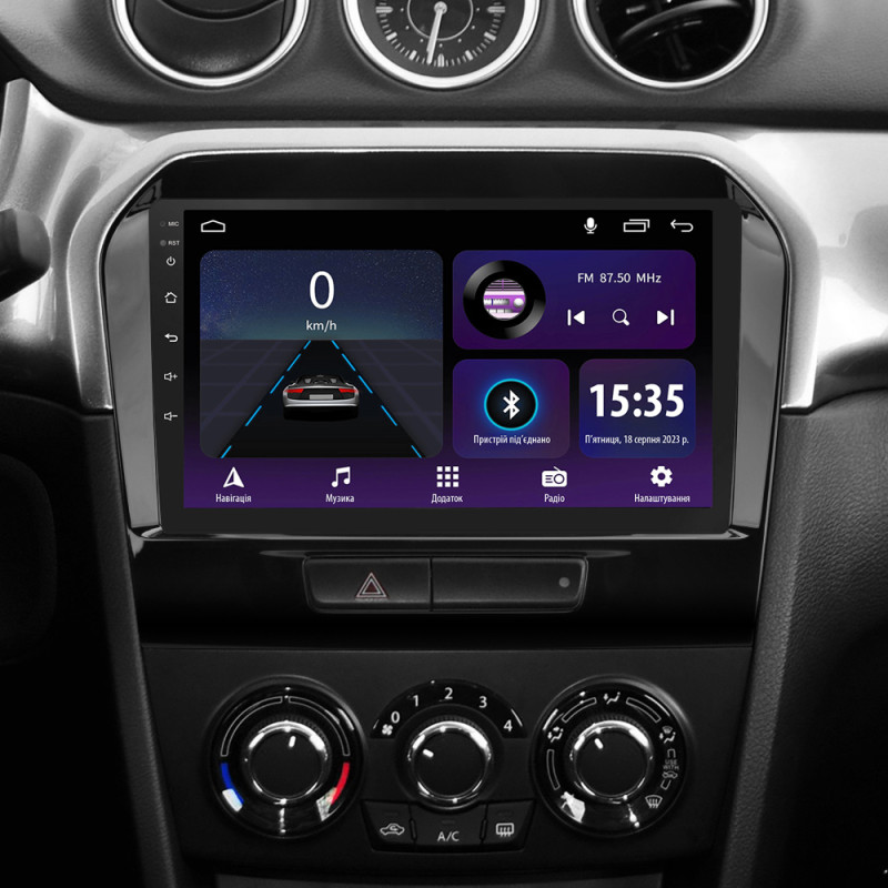Android head unit SIGMA E9232 ANDROID 10 2+32 Gb Suzuki Vitara 4 2014-2018 9"