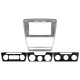 Adapter frame (for car) Skoda Octavia 2 A5 2008-2013 10" silver