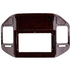 Adapter frame (for car) Mitsubishi Pajero 3 V70 V60 1999-2006 (brown) 9"