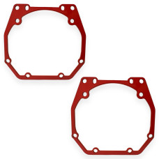 Adapter frame for automotive lenses N1