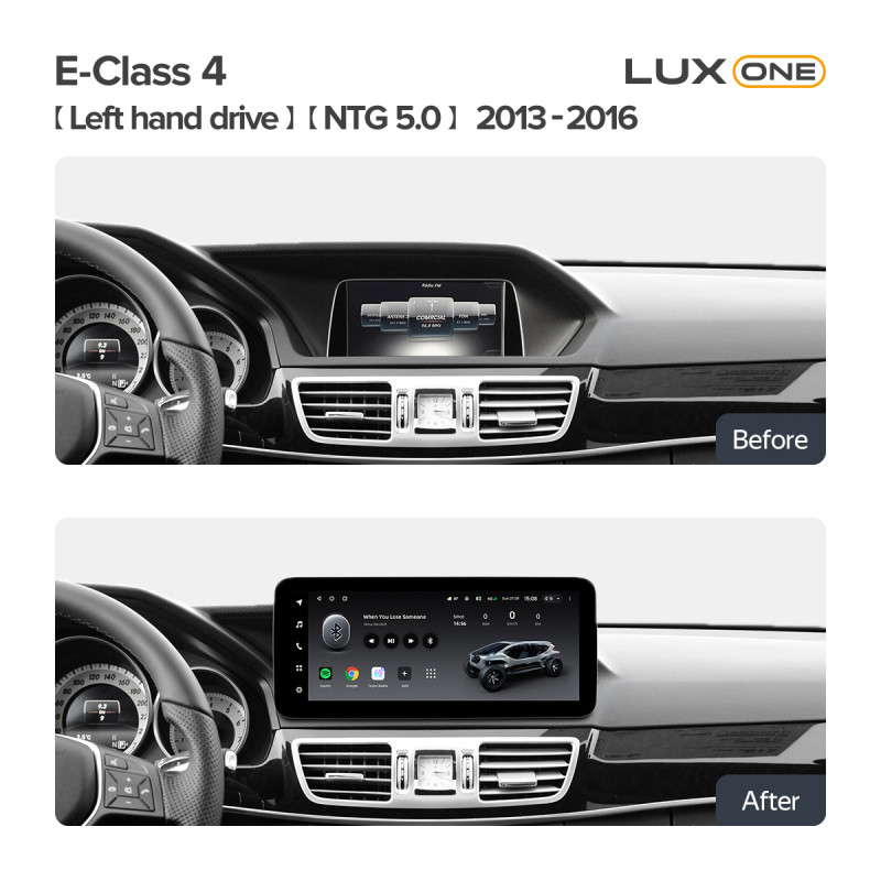Teyes LUX ONE 6+128 Gb Mercedes Benz Universal NTG 5.0 (12.3")