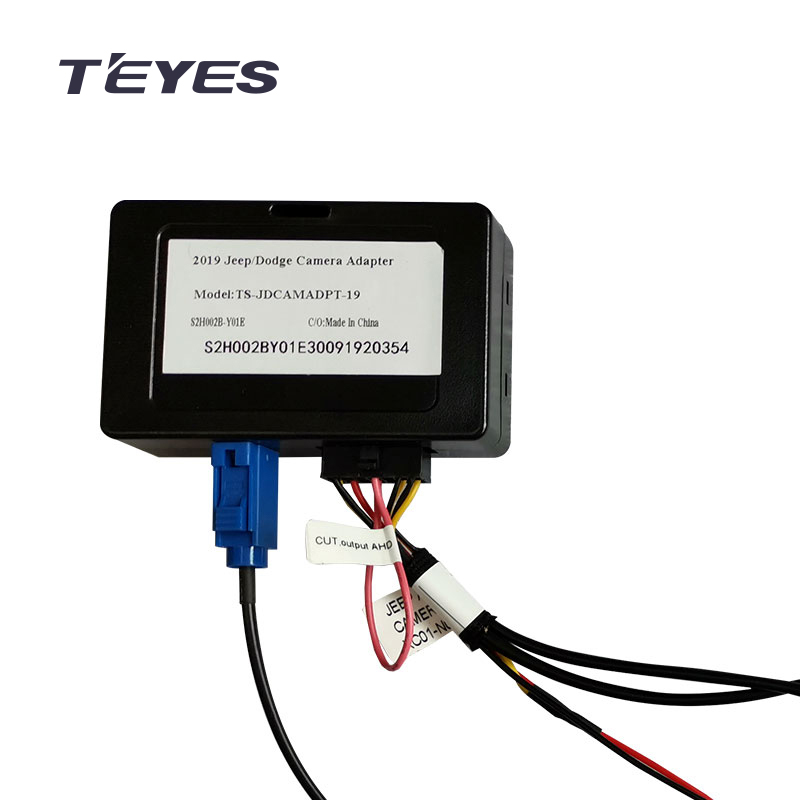 Adapter RGB camera TEYES Video converter box For Wrangler 4 2018 2019