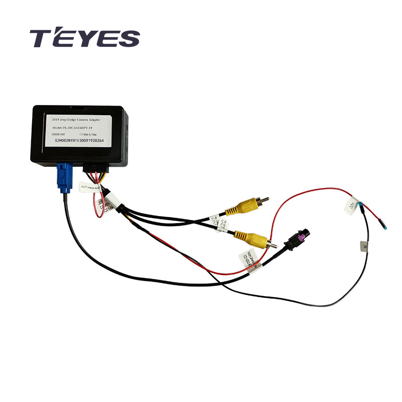 Adapter RGB camera TEYES Video converter box For Wrangler 4 2018 2019