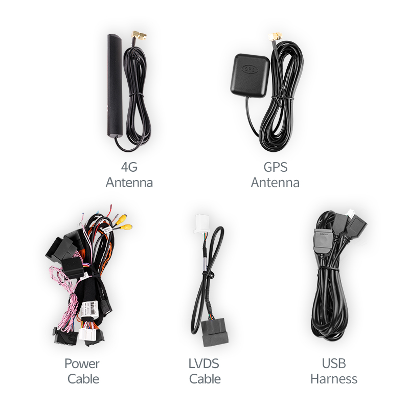 Android head unit Teyes LUX ONE 6+128 Gb Audi A4 B8 (A) 2007-2015 12.3"