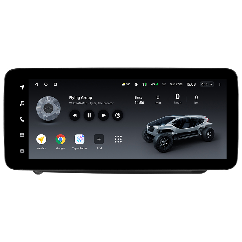 Android head unit Teyes LUX ONE 6+128 Gb with 360° surround view° Audi Q5 8R 2008-2017 (A) 12.3"