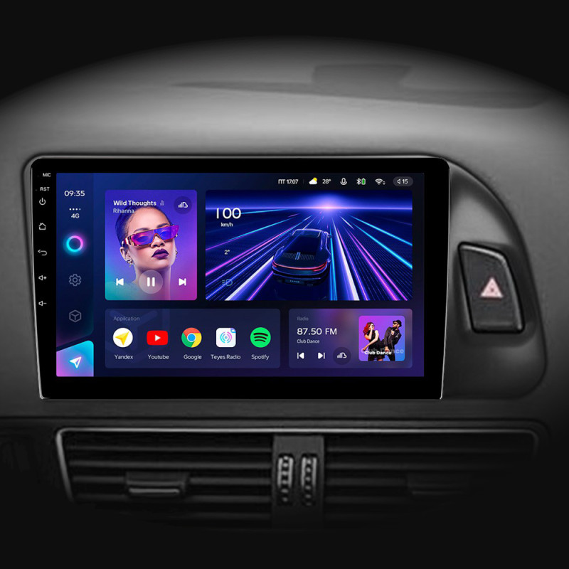 Android head unit Teyes CC3 4+32 Gb Audi Q5 8R 2008-2017 (B) 9" (L2)