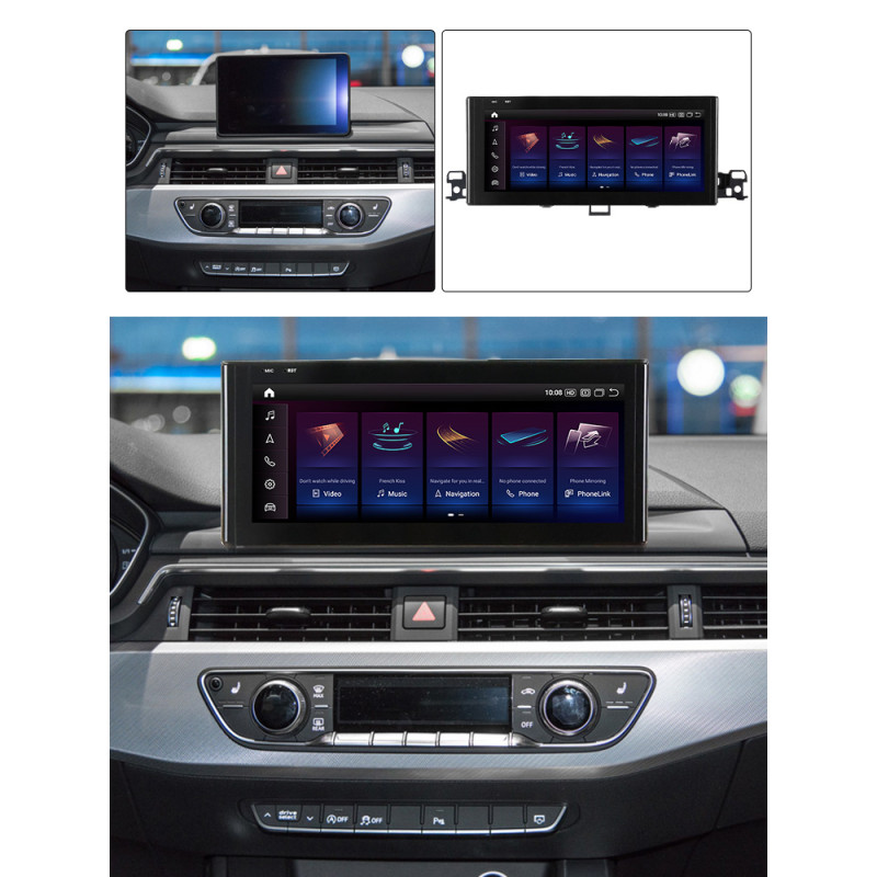 Android head unit AMS Audi A4L B9 A5 2016-2020 4+64Gb 10.25"