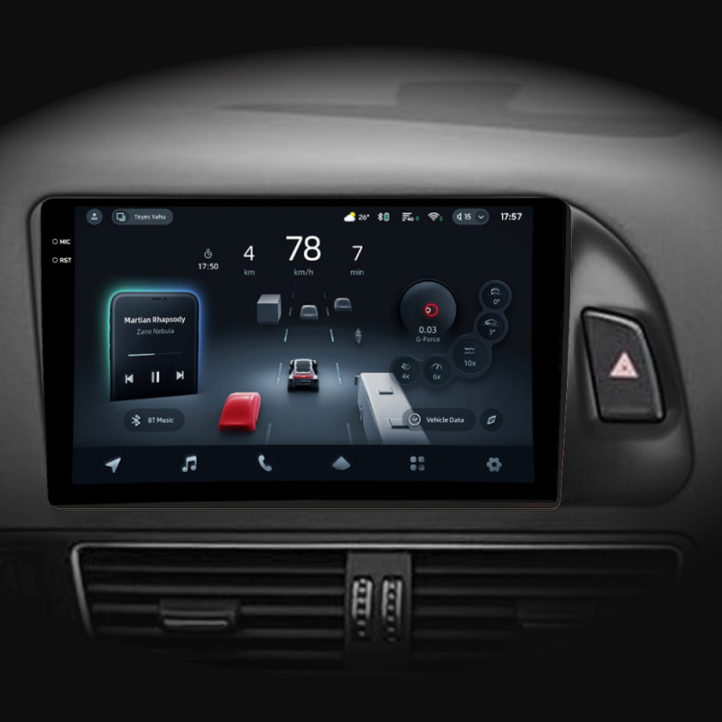 Android head unit Teyes CC4 Pro 12+256 Gb Audi Q5 8R 2008-2017 (A) 9" 2k (L2)
